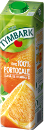 TYMBARK 1 litr Portocale 100%