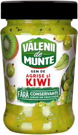 GOOSEBERRY AND KIWI JAM 280g