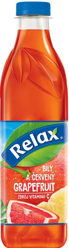 Relax BÍLÝ A ČERVENÝ GRAPEFRUIT 1L PET