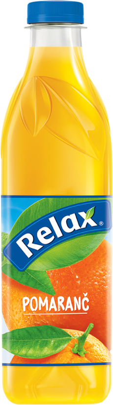 Relax POMARANČ 1L PET