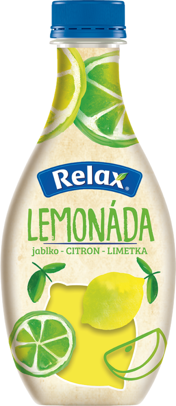 Relax Lemonáda CITRON - LIMETKA 0,4L PET