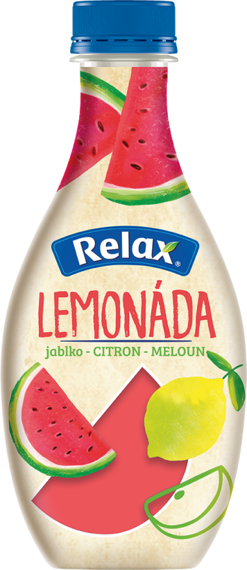 Relax Lemonáda CITRON - MELOUN 0,4L PET