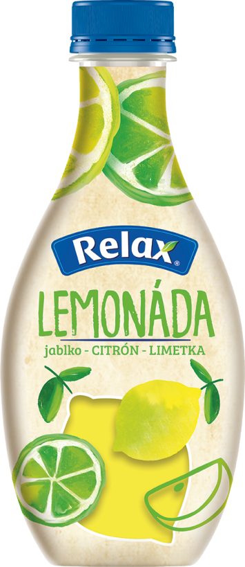 Relax Lemonáda CITRÓN - LIMETKA 0,4L PET