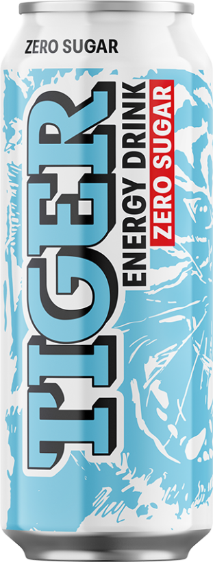 Tiger energy drink ZERO 0,5L plech