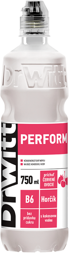 DrWitt Performe červené ovocie 0,75L PET