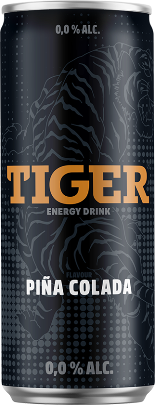 Tiger energy drink PIŇA COLADA 0,25L plech