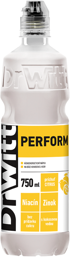 DrWitt Performe citrus 0,75L  PET