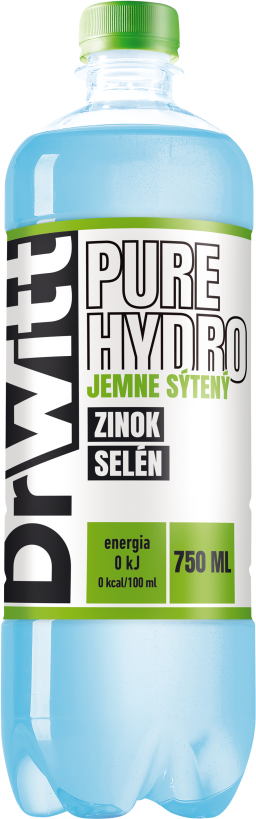 DrWitt jemne perlivý zinok selén 0,75L PET
