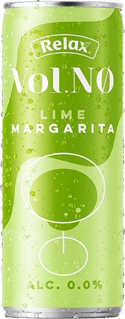 Relax VOL.NO 0,33l CAN LIME MARGARITA 