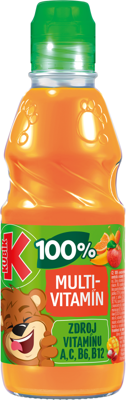 Kubík 100% MULTIVITAMIN 0,3L PET