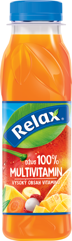 Relax 100% MULTIVITAMIN 0,3L PET