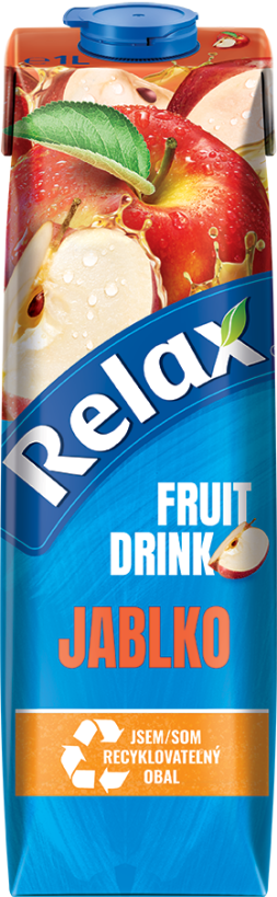Relax fruit drink JABLKO 1L TS