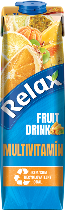 Relax fruit drink MULTIVITAMÍN 1L TS