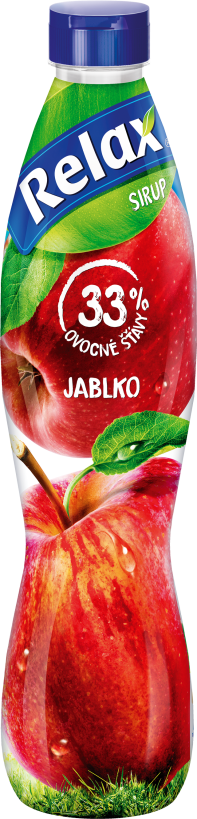 	Relax ovocný sirup 33% JABLKO 0,7L PET