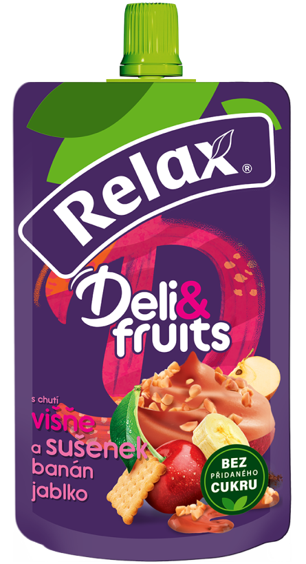 Relax Deli&fruits VIŠEŇ, SUŠIENKY 170g