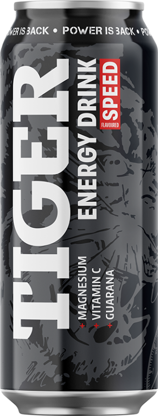 Tiger energy drink SPEED 0,5L plech