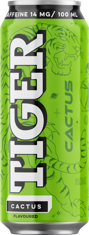 Tiger Light Caffeine CACTUS 0,5L plech