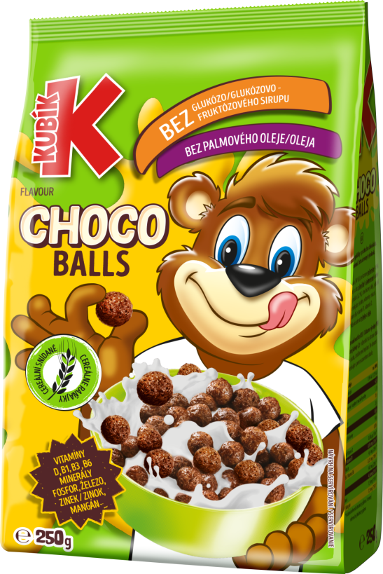 Kubík Cereálie Choco Balls  250g