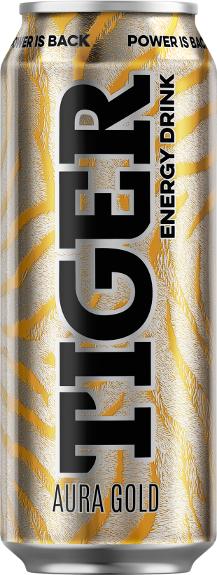 Tiger energy drink 0,5L Aura Gold