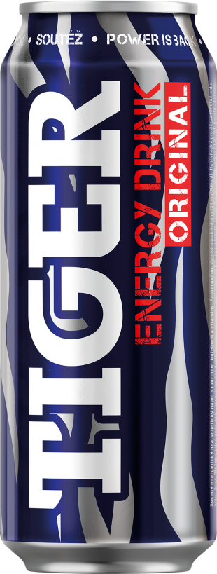 Tiger energy drink 0,5L plech - soutěž 2026