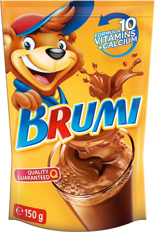 BRUMI  150 g Instant cocoa with vitamins 150g