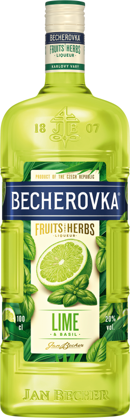 Becherovka Lime&Basil 1000 ml