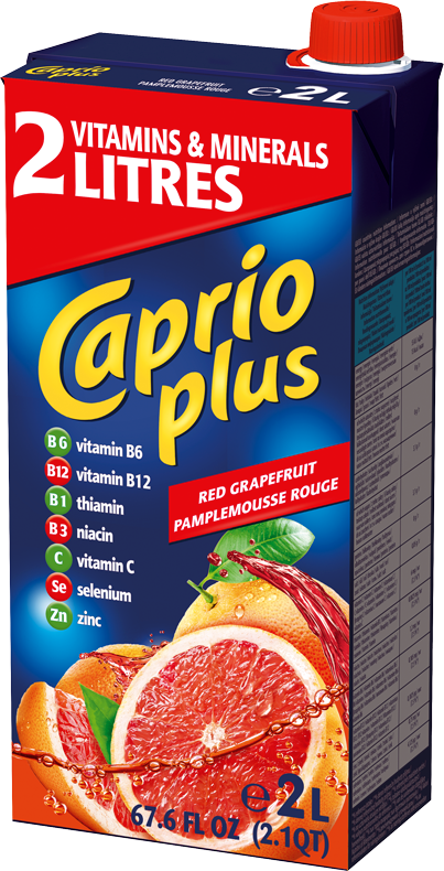 CAPRIO PLUS ČERVENÝ GREP 2L