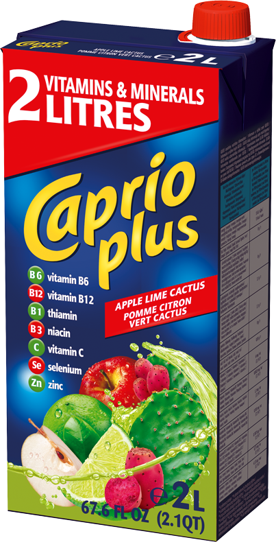 CAPRIO PLUS JABLKO KAKTUS 2L