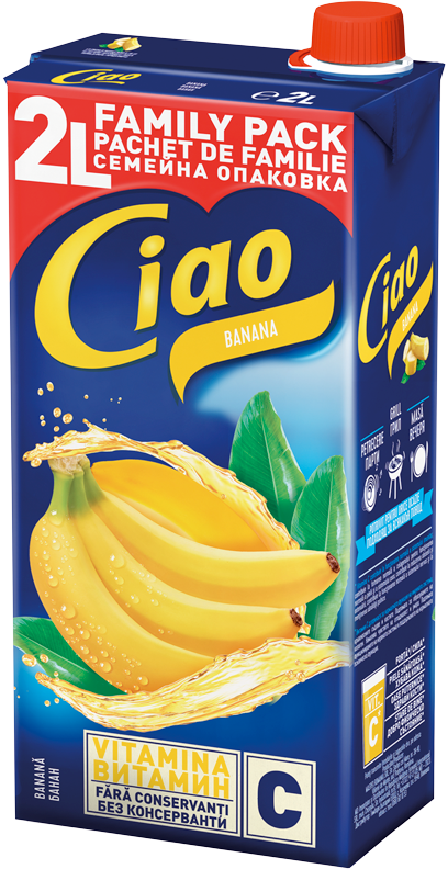 CIAO 2 litry banana