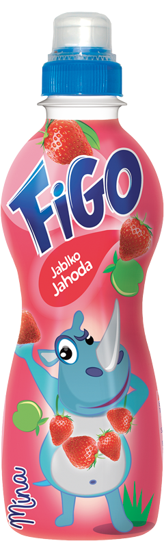 Figo jablko-JAHODA 0,3L PET