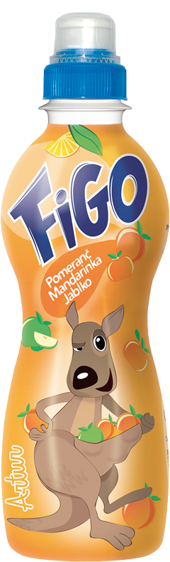 Figo POMARANČ-mandarínka-jablko 0,3L PET