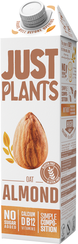 JUST PLANTS 1 L Almond