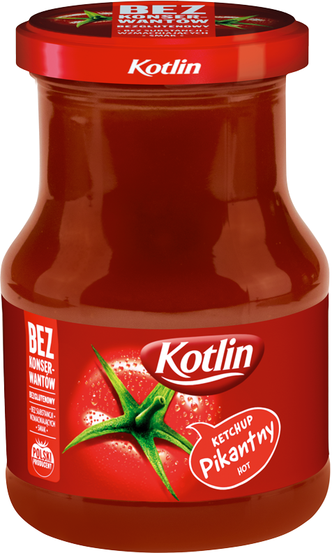 KOTLIN 380 g hot ketchup