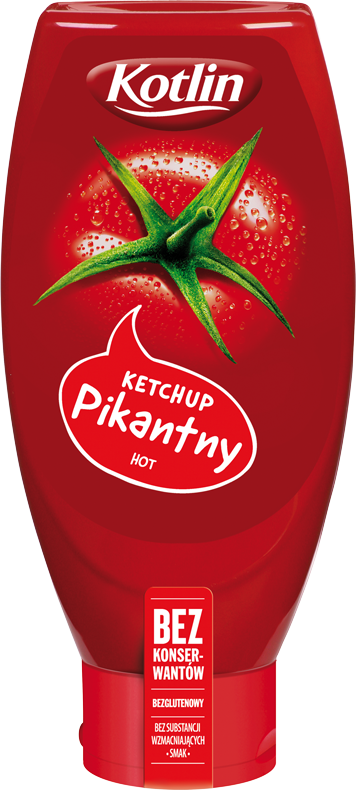 KOTLIN 650 g hot ketchup