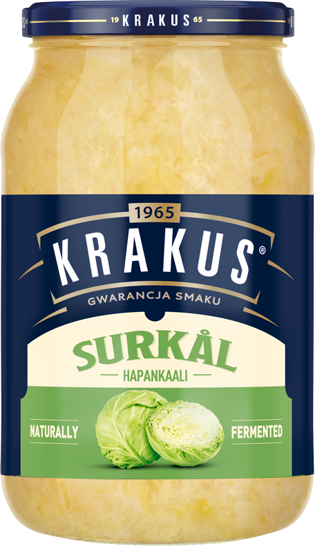 KRAKUS 900 g Surkål Hapankaali