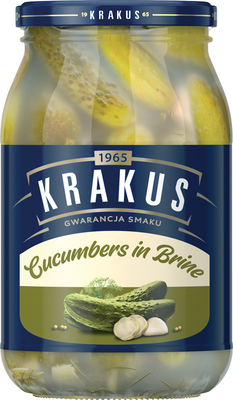KRAKUS GB 840 g in brine cucumbers