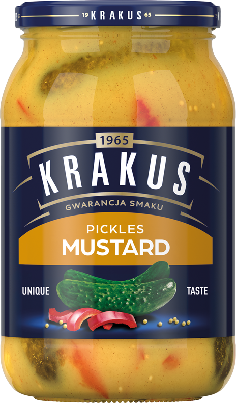 KRAKUS 870g Pickled mustard