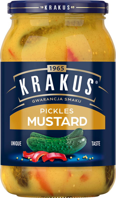 KRAKUS 870g Pickled mustard