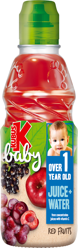 KUBUS 300 ml Nectar red multifruits (juice&water) after 1st year