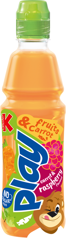 KUBUŚ 400 ml carrot & raspberry
