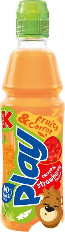 KUBUŚ 400 ml carrot & strawberry