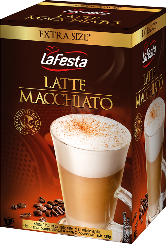 LAFESTA 8 x 22 g latte machciato