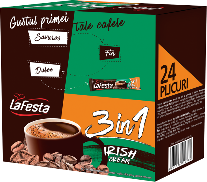 LAFESTA 24 x 15,6 g irish cream