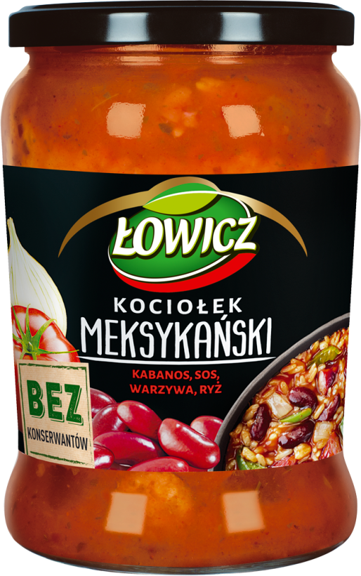 ŁOWICZ 580 g Mexican style pot