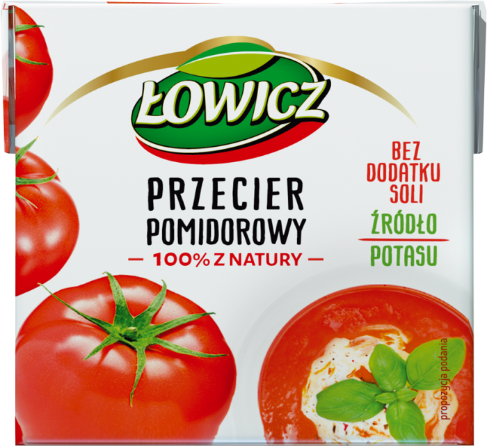 ŁOWICZ 500 g Tomato puree carton 