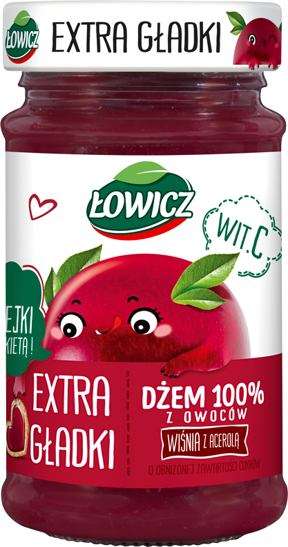 ŁOWICZ 235 g Extra smooth cherry