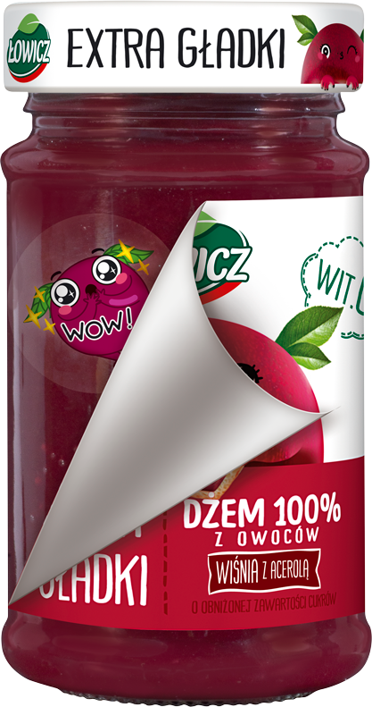 ŁOWICZ 235 g Extra smooth cherry