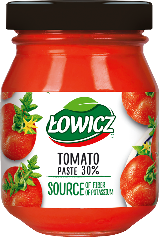 ŁOWICZ 80 g Tomato concentrate 30% glass jar 