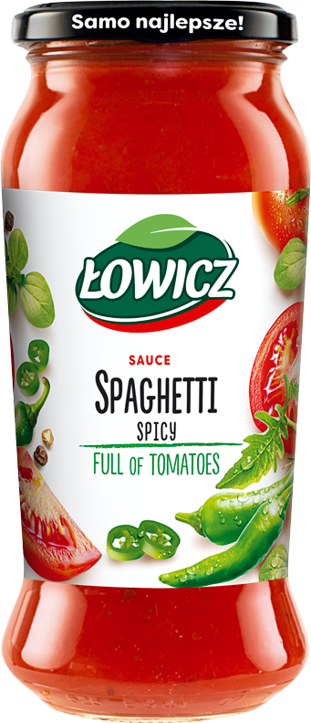 ŁOWICZ 500 g Spaghetti Spicy with chilli