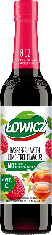ŁOWICZ 400 ml Raspberry and Linden Flower 